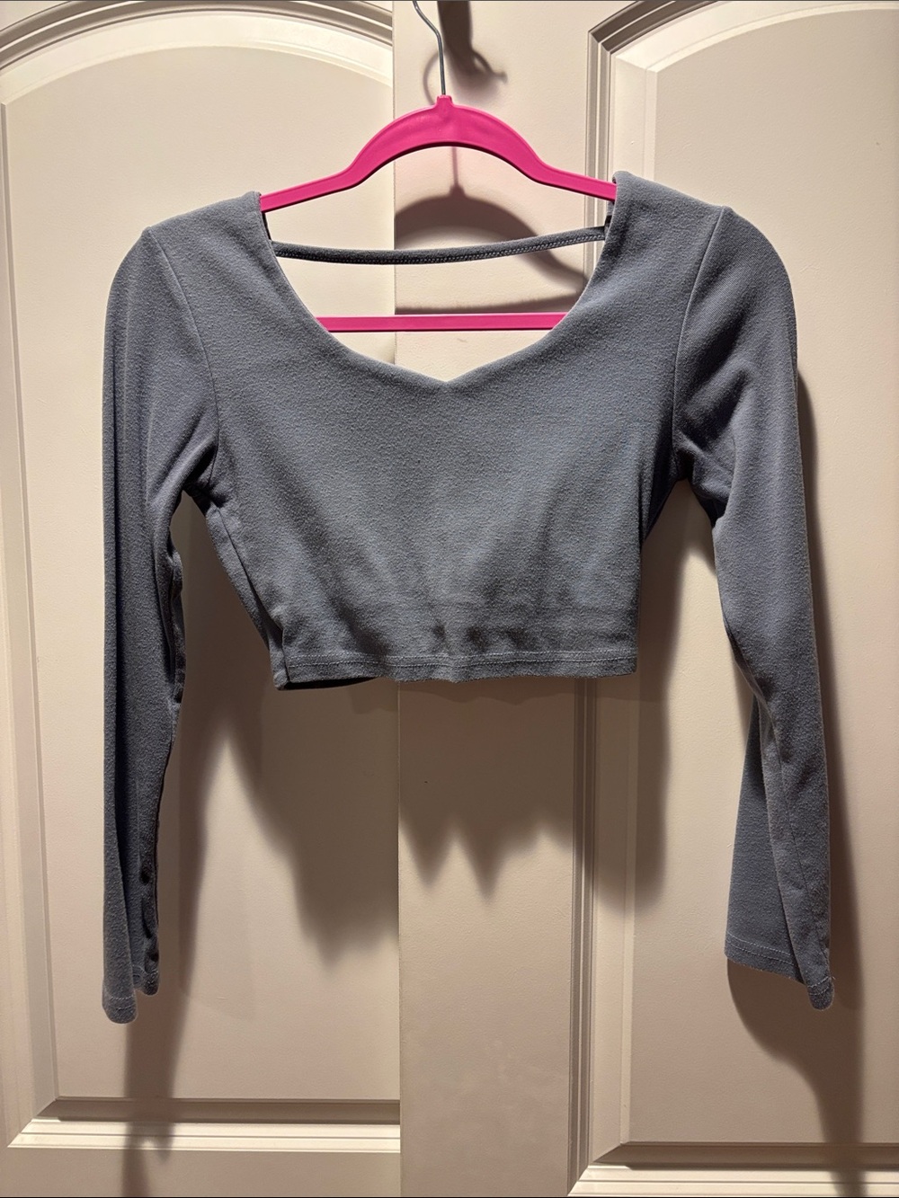 Open Back Crop Top